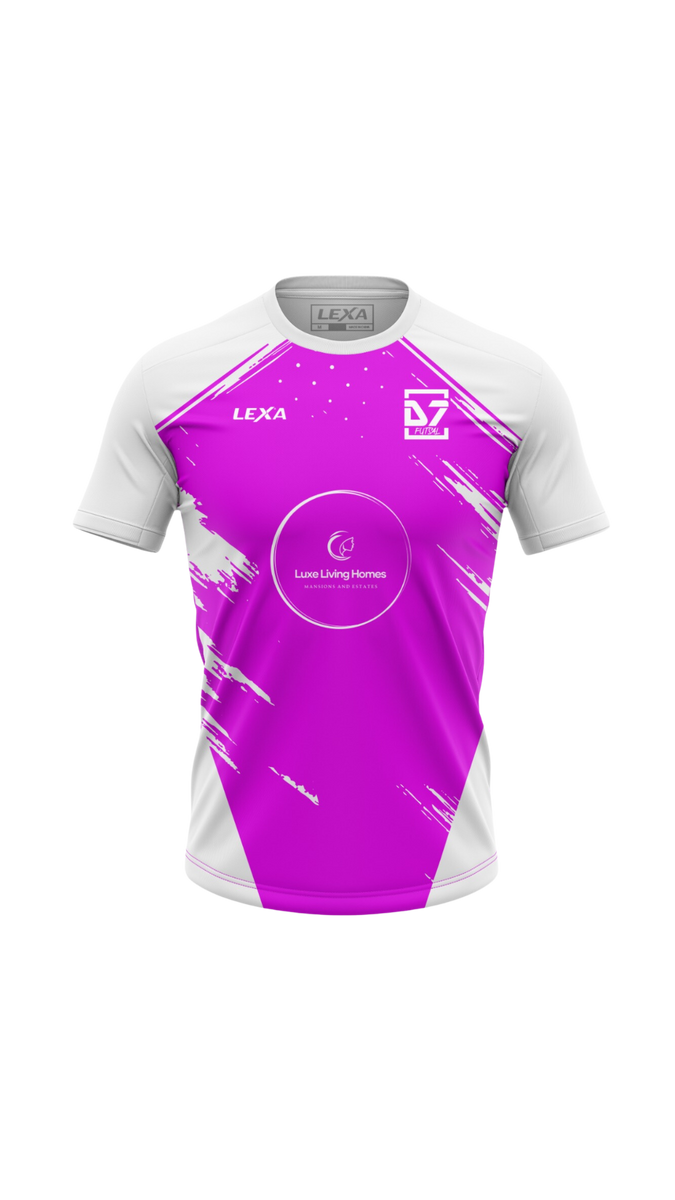 D7 FUTSAL - Pink jersey - Short sleeve