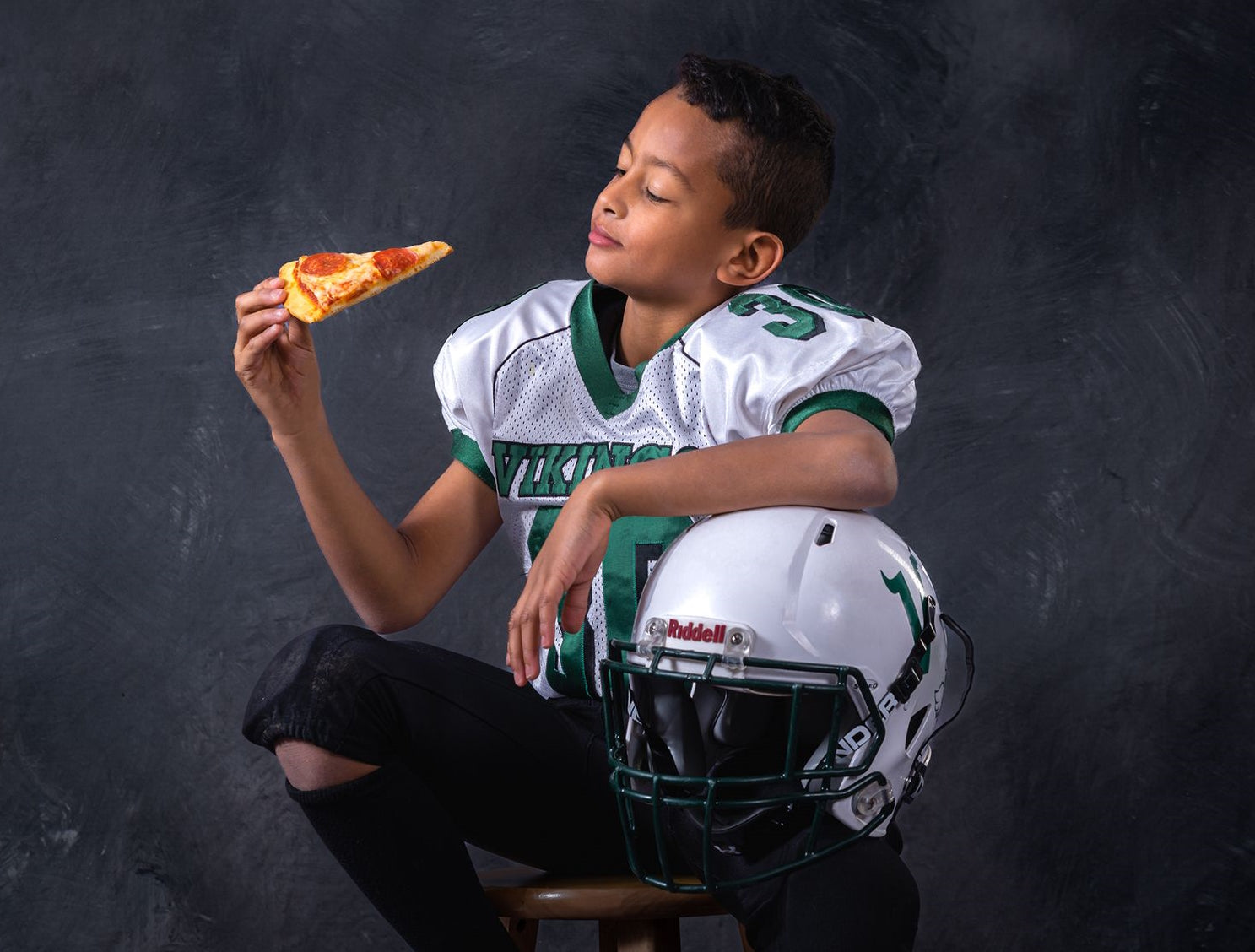 team fundraiser shoe drive with pizza party and fun