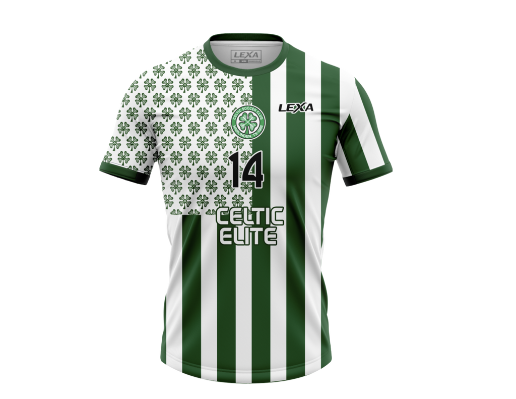 CELTIC SOCCER CLUB - Celtic elite white jersey - Short sleeve