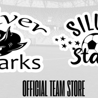 Silver Sharks & Stars 