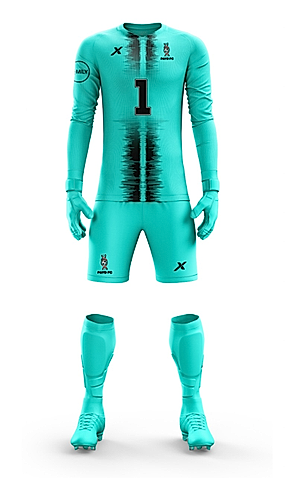 goalkeeper gear soccer Teal Goalkeeper Kit