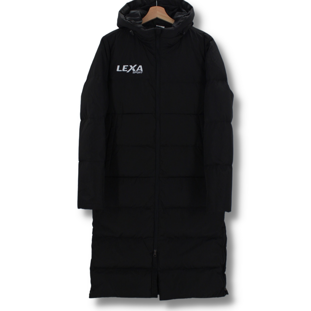 Black Long Puff Jacket - LEXA SPORT