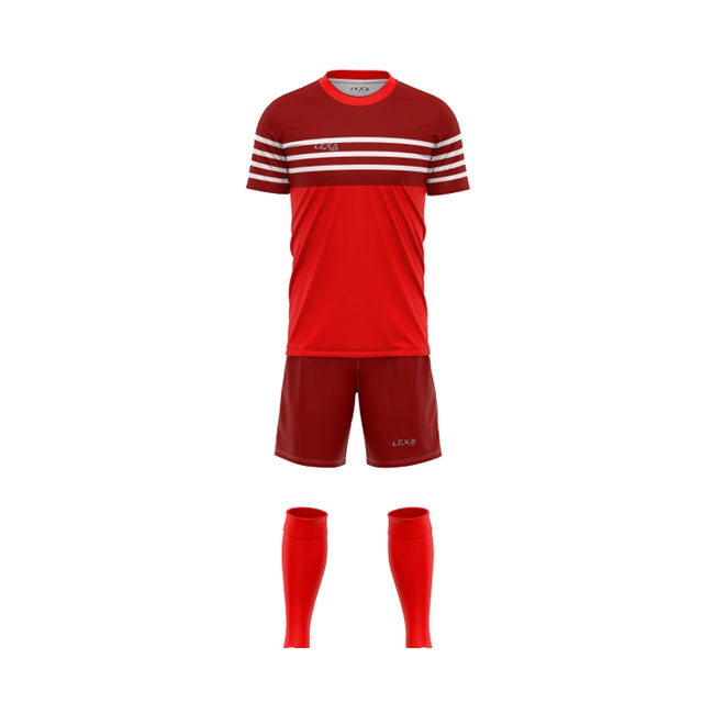 Red Soccer Kit - LEXA SPORT
