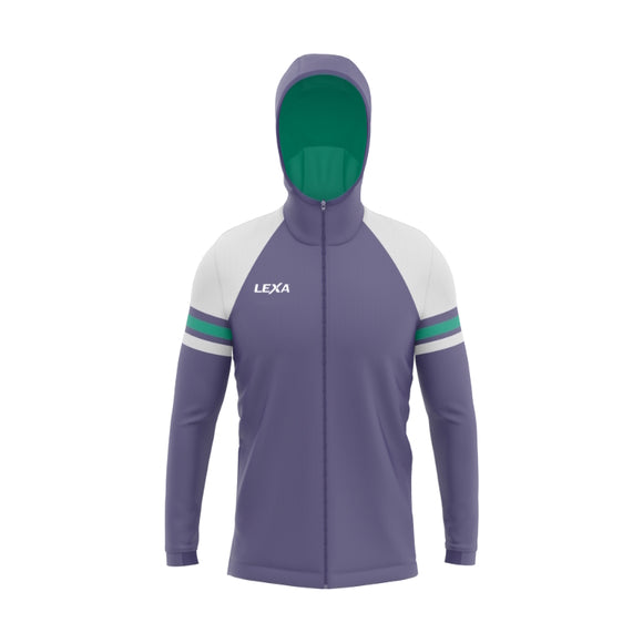 Purple Zip Jacket Men - LEXA SPORT