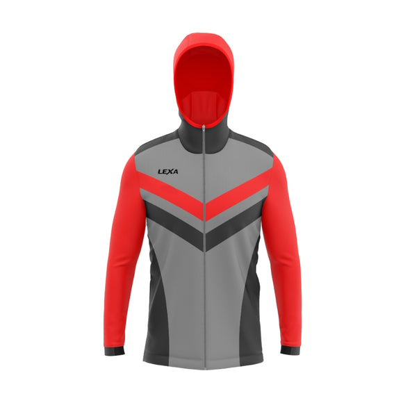Red Zip Jacket - LEXA SPORT